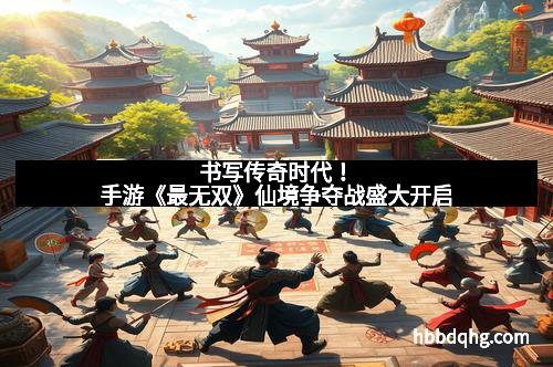 书写传奇时代!手游《最无双》仙境争夺战盛大开启